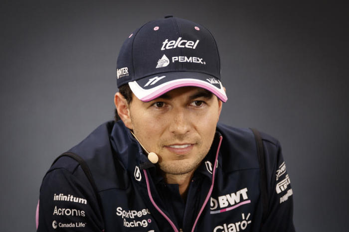 Mexikanischer Formel-1-Pilot Sergio Perez. Foto: epa/Valdrin Xhemaj