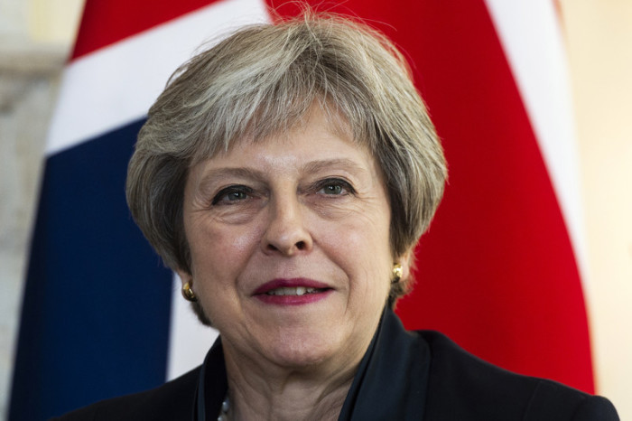 Die britische Premierministerin Theresa May. Foto: epa/Will Oliver
