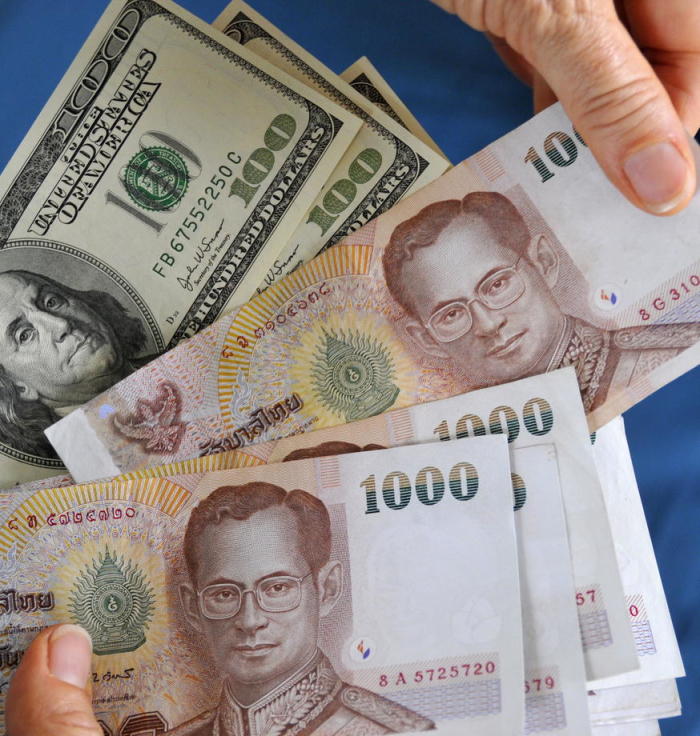 Der Baht erzielte in diesem Jahr die stärkste Performance unter den asiatischen Währungen. Foto: epa/Udo Weitz