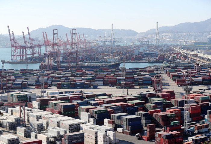 In Südkorea erreichen die Exporte ein Rekordhoch. Foto: epa/Yonhap