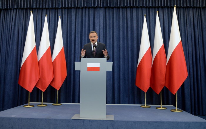 Präsident Andrzej Duda. Foto: epa/Jacek Turczyk