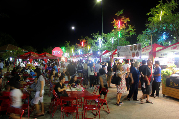 Auch in diesem Jahr wird im Queens Park wieder das beliebte „Hua Hin Food Festival“ ausgerichtet. Foto: Hua Hin Food Festival