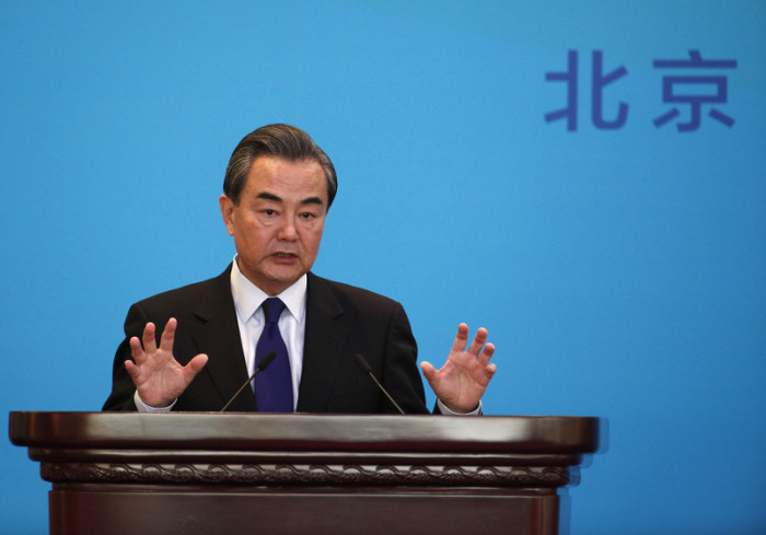  Der Chef des Außenministeriums in China. Foto: epa/Rolex Dela Pena