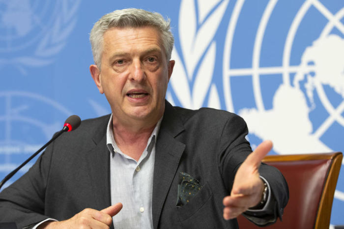 Filippo Grandi aus Italien, UN-Hochkommissar für Flüchtlinge in Genf, Schweiz. Foto: epa/Salvatore Di Nolfi