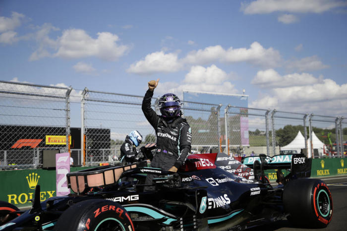 Lewis Hamilton aus Großbritannien (Mercedes GP). Foto: epa/David W Cerny