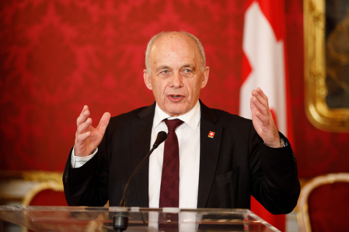 Der Schweizer Bundespräsident Ueli Maurer. Foto: epa/Florian Wieser