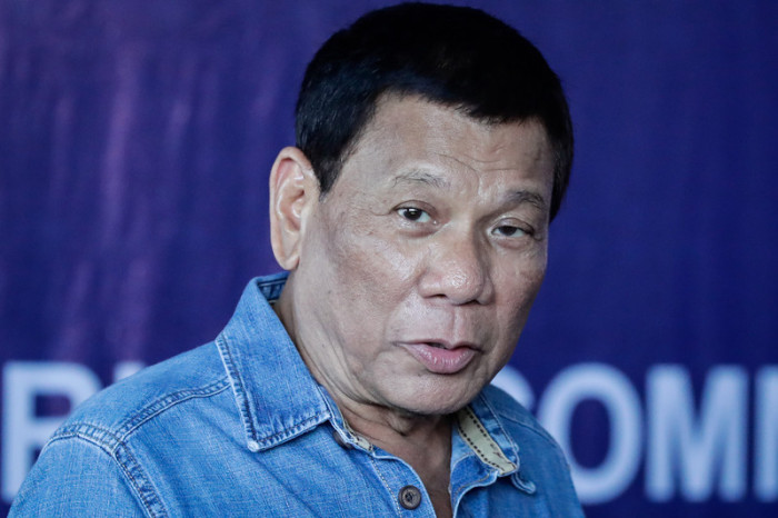 Der philippinische Präsident Rodrigo Duterte. Foto: epa/Mark R. Cristino
