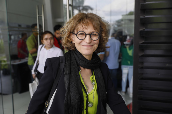  UN-Berichterstatterin für außergerichtliche und willkürliche Hinrichtungen, Agnes Callamard. Foto: epa/Rolex Dela Pena