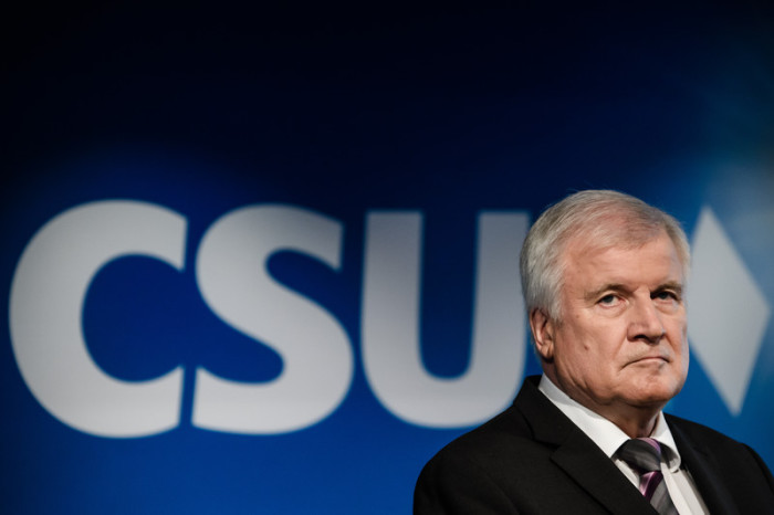 Vorsitzender der Christlich Sozialen Union (CSU) und Bundesinnenminister Horst Seehofer. Foto: epa/Clemens Bilan