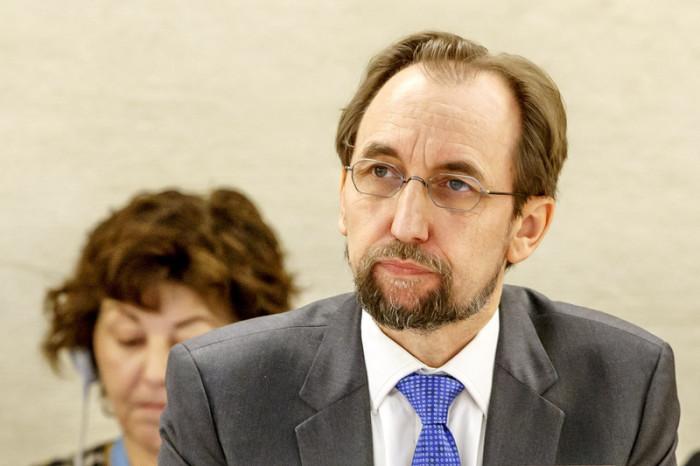UN-Hochkommissar für Menschenrechte Said Raad al-Hussein. Foto: epa/Salvatore Di Nolfi