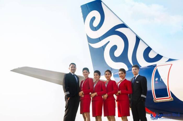 Die Cambodia Airways ist eine 2017 gegründete Fluggesellschaft aus Kambodscha, die eine Tochtergesellschaft der Prince International Airlines ist. Foto: Cambodia Airways