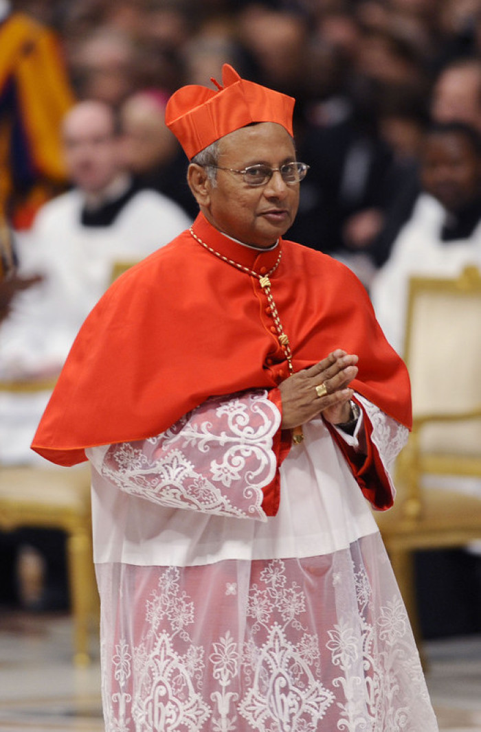 Kardinal Malcolm Ranjith. Foto: epa/Giuseppe Giglia