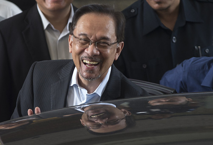Anwar Ibrahim. Foto: epa/Ahmad Yusni