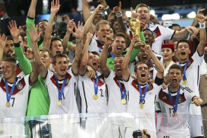Deutschland zum vierten Mal Fußball-Weltmeister