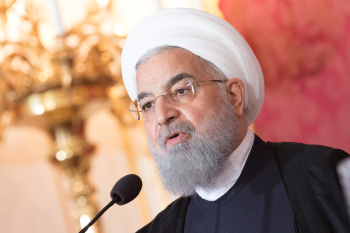Irans Präsident Hassan Ruhani. Foto: epa/Florian Wieser