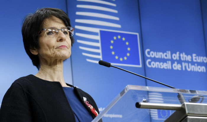 EU-Sozialkommissarin Marianne Thyssen. Foto: epa/Olivier Hoslet
