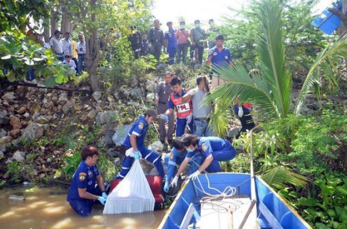Am 11. November 2014 wurde die Leiche der Frau im Mae-Klong-Fluss gefunden.