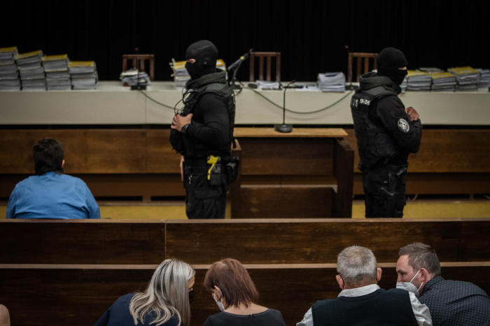 Öffentliches Hearing am slowakischen Obersten Gericht im Mordfall des Journalisten Jan Kuciak und seiner Verlobten. Foto: epa/Jakub Gavlak