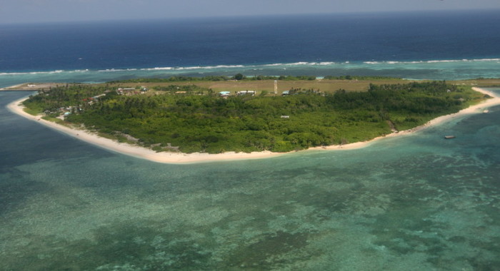  Pagasa Island gehört zu den umstrittenen Inseln. Foto: epa/Rolex Dela Pena