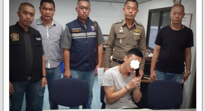 In Ubon Ratchathani wurde ein chinesischer Geschäftsmann verhaftet, der seine schwangere Frau von einer Klippe stieß. Er hatte es auf ihr Geld abgesehen. Foto: The Nation