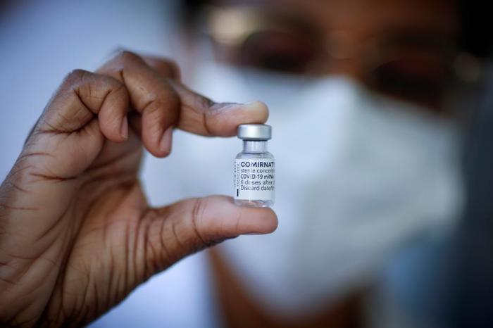 Covid-19-Impfstoff von Pfizer-BioNTech. Foto: epa/Andre Coelho