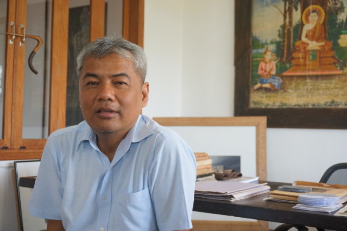 Chhang Youk, Gründer und Direktor des Documentation Center of Cambodia. Foto: Lenz