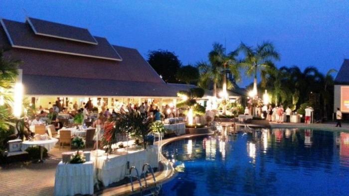 Themen-Buffet im Thai Garden Resort