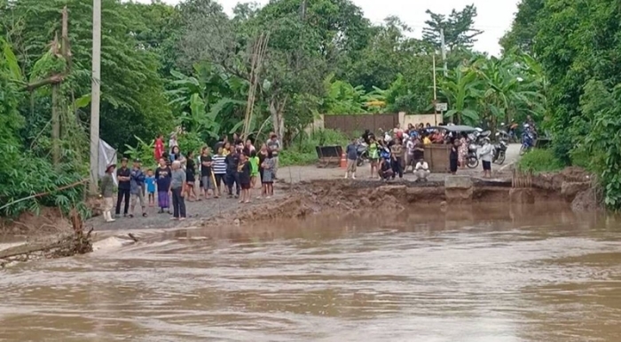 Überschwemmungen in Prachin Buri. Foto: The Nation