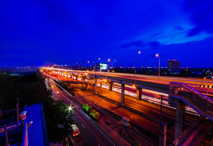 Die aufgeständerte Don-Muang-Mautstraße soll um 18 Kilometer verlängert werden. Foto: Don Muang Tollway Public Co., Ltd.