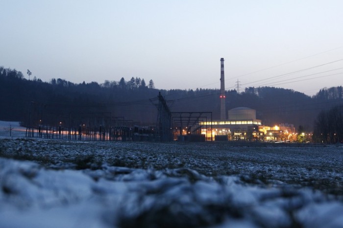  Das Kernkraftwerk in Mühleberg bei Bern, Schweiz. Foto: epa/Peter Klaunzer