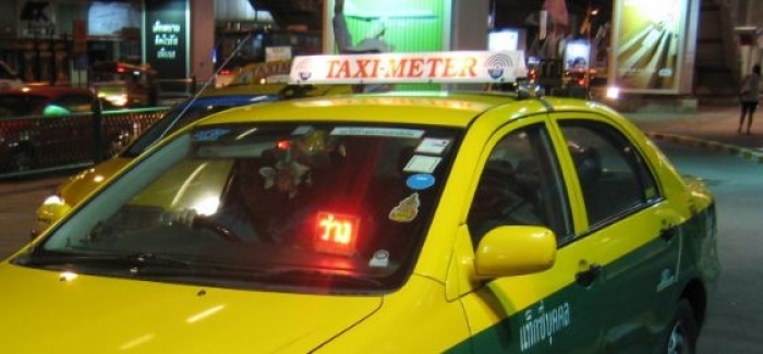 Ein Bangkoker Taxifahrer soll einen ausländischen Geschäftsmann bestohlen haben. Archivbild: The Nation