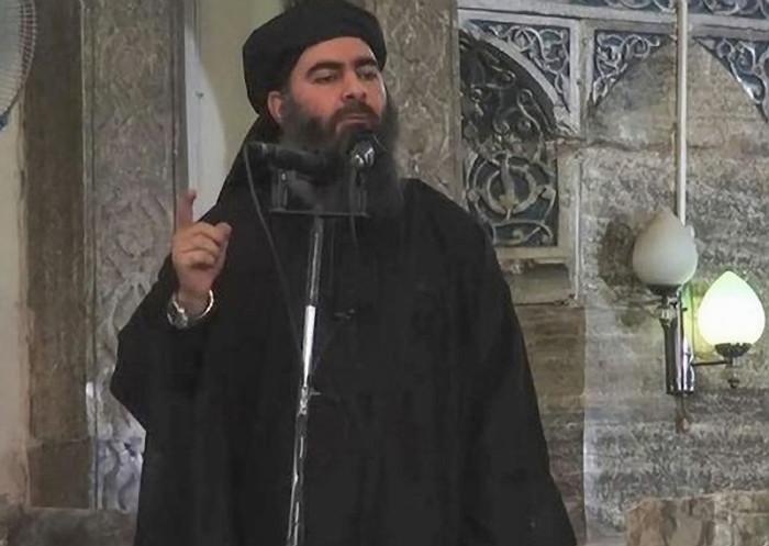  Abu Bakr al-Bagdadi. Foto: epa/Islamic State Video