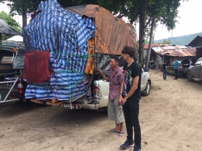 Faste unbemerkt hat der Großteil der arbeitslos gewordenen Hilfskräfte aus dem Isaan Koh Samui verlassen. Fotos: Privat