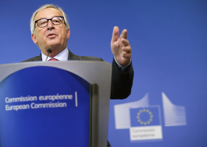 EU-Kommissionschef Jean-Claude Juncker. Foto: epa/Olivier Hoslet