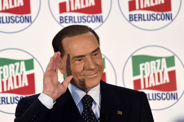 Italiens Ex-Ministerpräsident Silvio Berlusconi. Foto: epa/Julien Warnand