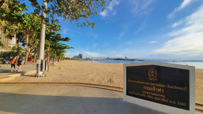 Weiterhin geöffnet: Pattaya Beach. Foto: Jahner