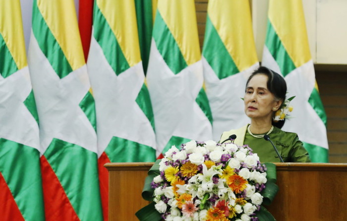 Aung San Suu Kyi. Foto: epa/Hein Htet