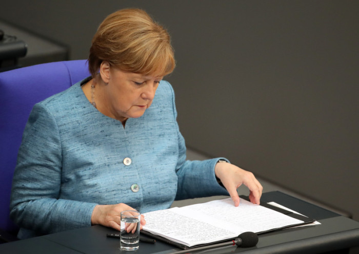 Bundeskanzlerin Angela Merkel. Foto: epa/Felipe Trueba