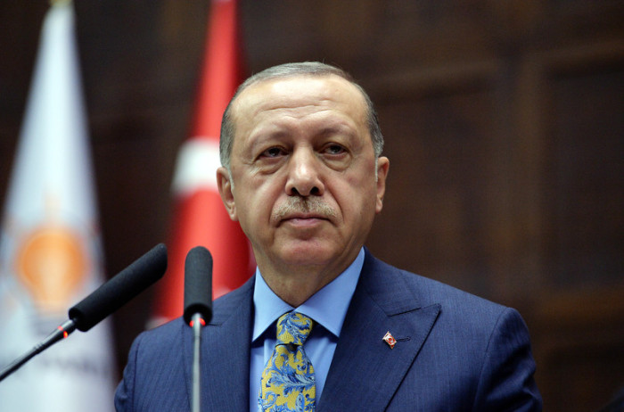 Der türkische Staatspräsident Recep Tayyip Erdogan. Foto: epa/Stringer