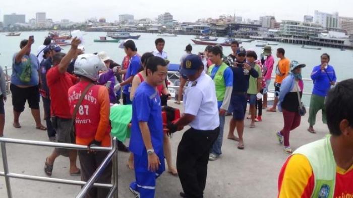 Boot verletzt zwei chinesische Urlauber