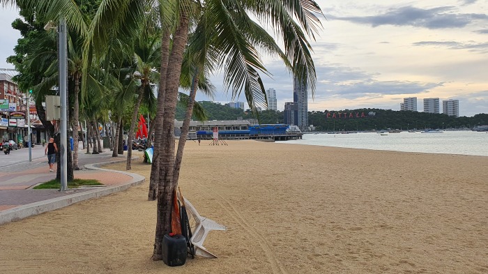 Südliches Ende des Pattaya Beach. Foto: Jahner