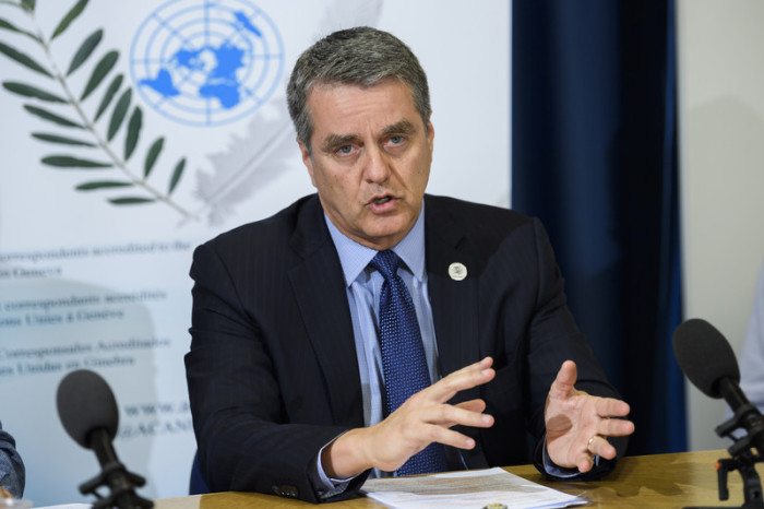 Der Chef der Welthandelsorganisation (WTO), Roberto Azevêdo. Foto: epa/Martial Trezzini