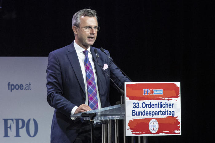 Norbert Hofer neuer Parteichef der FPÖ. Foto: epa/Christian Bruna