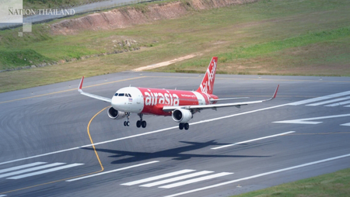 Thai AirAsia steuert nach der Corona-Pause nun auch wieder Buriram im thailändischen Nordosten an. Foto: The Nation