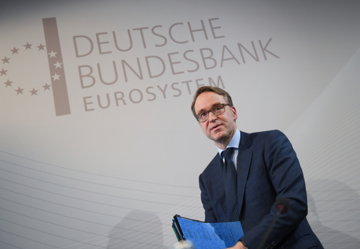 : Jens Weidmann, Präsident der Deutschen Bundesbank, kommt zur Bilanz-Pressekonferenz. Foto: Arne Dedert/dpa