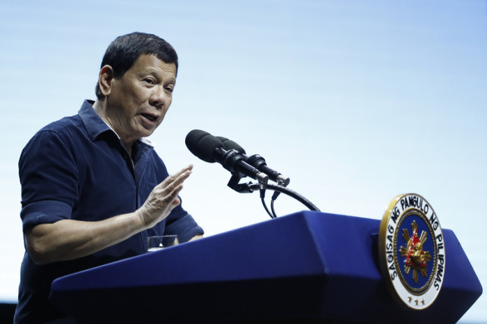 Präsident Rodrigo Duterte. Foto: epa/Wallace Woon