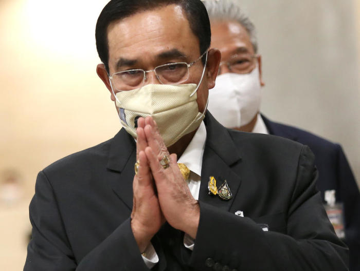 Thailands Premierminister Prayut Chan-o-cha. Foto: epa/Narong Sangnak