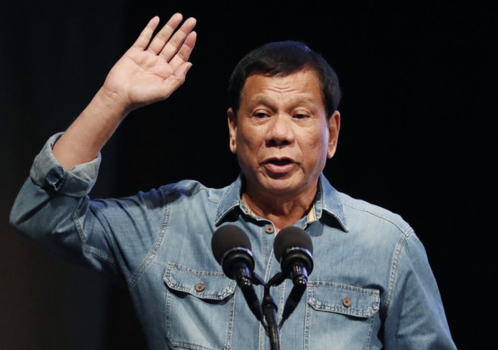Präsident der Philippinen, Rodrigo Duterte. Foto: epa/Francis R. Malasig
