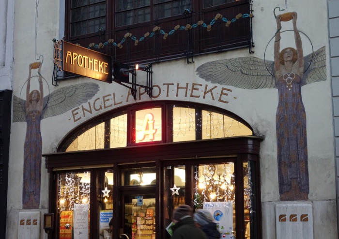 Eine Apotheke in Wien. Foto: epa/Mauritz Antin