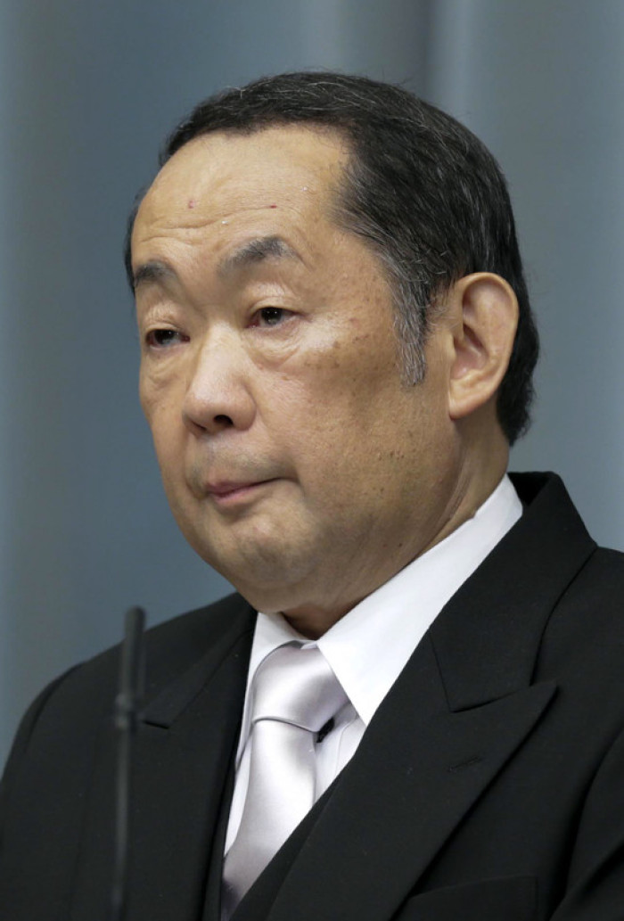  Japans Justizminister Katsutoshi Kaneda. Foto: epa/Kimimasa Mayama